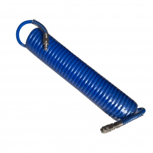 Recoil Air Hose with Rapid Fittings